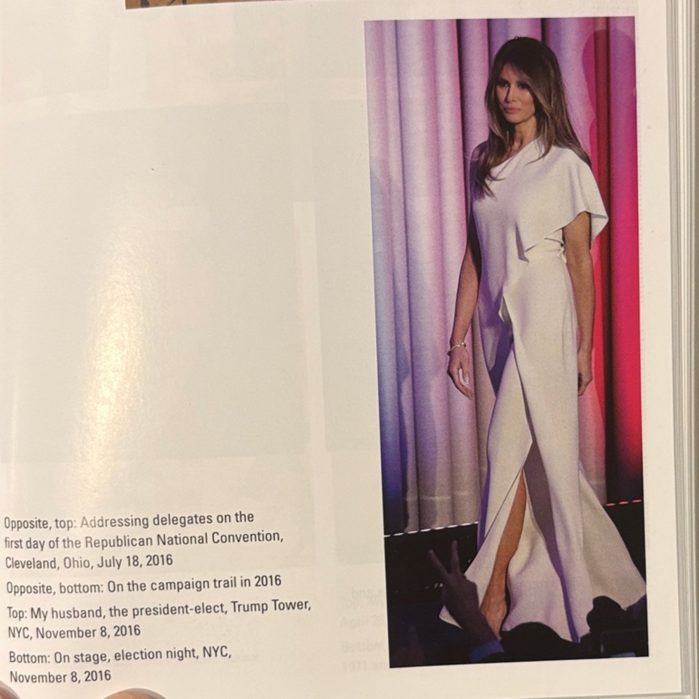 Melania Black Hardcover Book - Picture 3 of 5